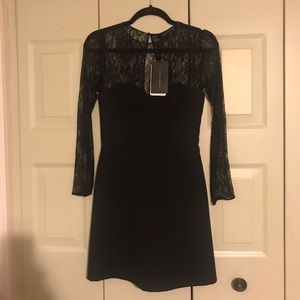 Zara Black Fitted Little Dress